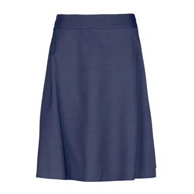 Conquista Women's Blue Denim Style Cloche Skirt