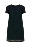 Conquista Women's Blue Double Layer Dress In Blue