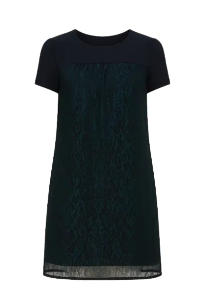 Conquista Women's Blue Double Layer Dress