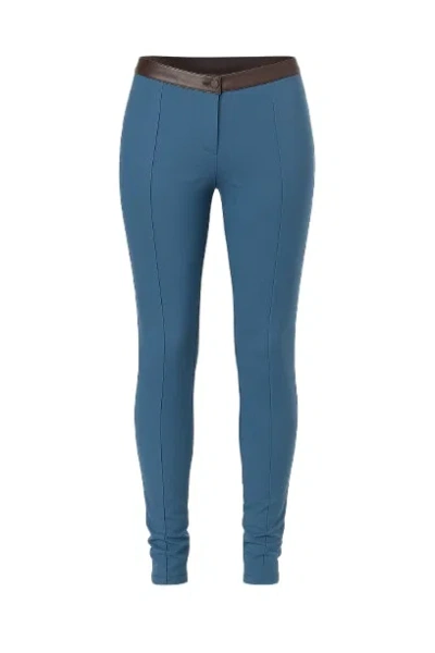 Conquista Women's Blue Jodhpur Style Leggings