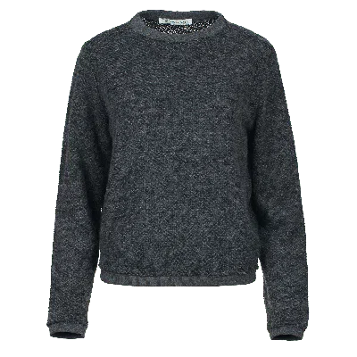 Conquista Women's Grey Soft Sweater