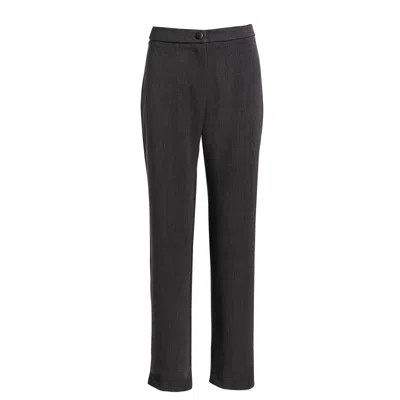 Conquista Women's Grey Straight Leg Pants