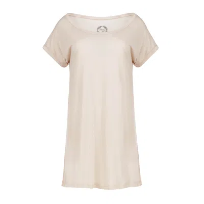Conquista Women's Neutrals Lightweight Tencel Cotton Tunic