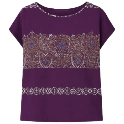 Conquista Women's Oversized Sleeveless Print Top