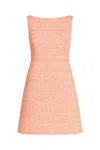 Conquista Women's Rose Gold Print Sleeveless A Line Shift Dress By  Fashion