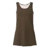 Conquista Women's Sleeveless A Line Tunic In Brown In Brown