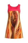 Conquista Women's Sleeveless Square Neck Dress