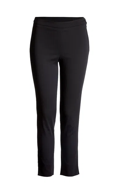 Conquista Women's Slim Fit Black Pants  Fashion