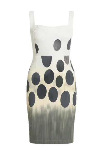 Conquista Women's Straight Sleeveless Print Dress