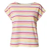 Conquista Women's Striped T-shirt – Cotton Jersey