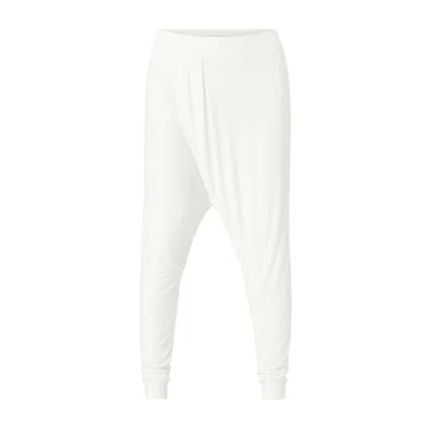 Conquista Women's White Harem Pants