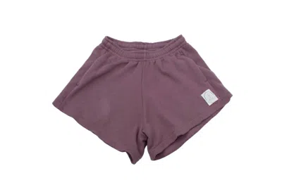 Conrado Drawstring Sweat Shorts In Purple