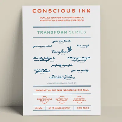 Conscious Ink Transform Variety 10-pack In White