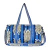 Conscious Yoga Collective Blue / Black The Tibetan Tiger Weekender In Navy