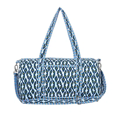 Conscious Yoga Collective Blue The Nocturne Ikat Weekender