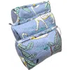 Conscious Yoga Collective Grey Cotton Jungle Three Piece Travel Set In Stone