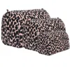 Conscious Yoga Collective Neutrals Leopard Velvet Three Piece Travel Set