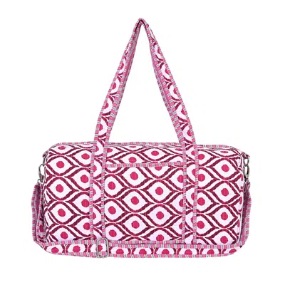 Conscious Yoga Collective Pink / Purple The Diamond Cotton Weekender
