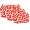 Conscious Yoga Collective Red The Ultimate Leopard Travel Set