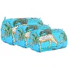 Conscious Yoga Collective The Jungle Travel Set In Blue In Blue