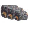 Conscious Yoga Collective The Jungle Velvet Three Piece Travel Set In Dark Grey