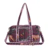Conscious Yoga Collective The Velvet Jungle Weekender In Wine In Red