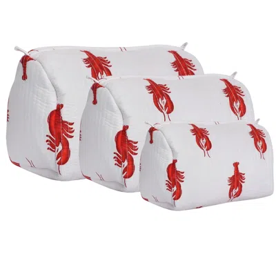 Conscious Yoga Collective White The Lobster Travel Set