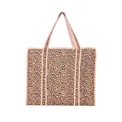 Conscious Yoga Collective Women's Brown / Neutrals The Leopard Print Tote