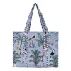 Conscious Yoga Collective Women's Grey The Ultimate Jungle Tote In Stone