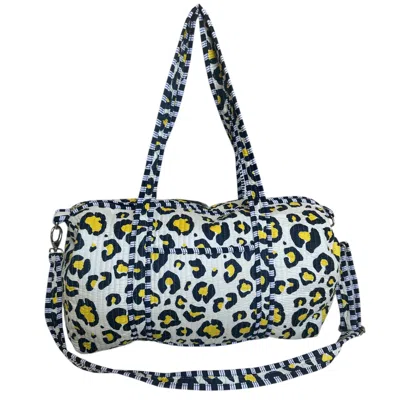 Conscious Yoga Collective Women's Neutrals The Leopard Cotton Weekender