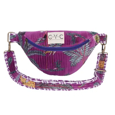 Conscious Yoga Collective Women's Pink / Purple The Velvet Crossbody In