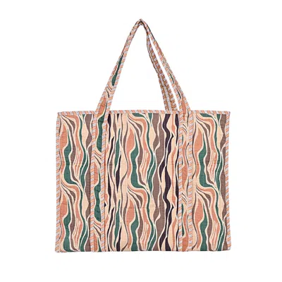 Conscious Yoga Collective Women's The Earthwave Tote In Brown