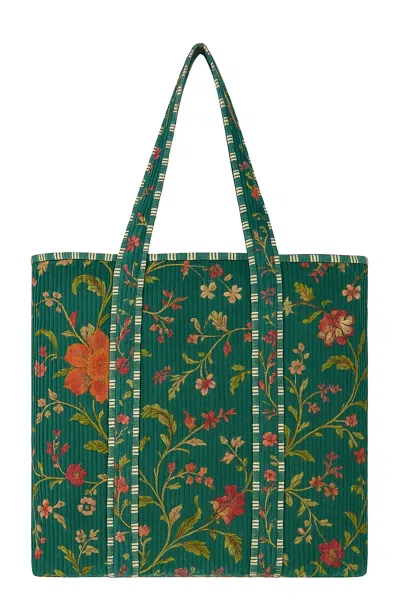 Conscious Yoga Collective Women's The Floral Tote - Green