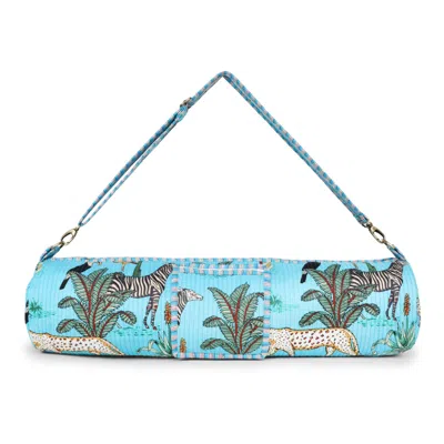 Conscious Yoga Collective Women's The Jungle Yoga Bag In Blue