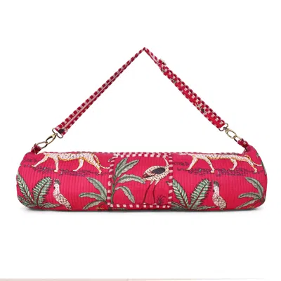 Conscious Yoga Collective Women's The Jungle Yoga Bag In Hot Pink
