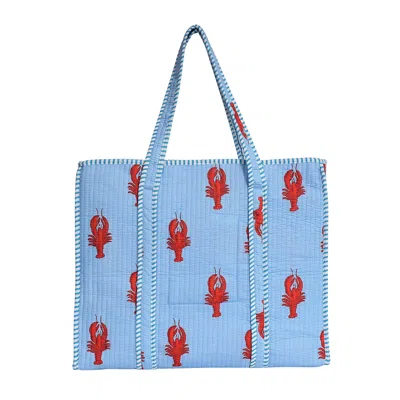 Conscious Yoga Collective Women's The Lobster Tote In Blue