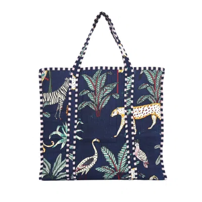 Conscious Yoga Collective Women's The Ultimate Jungle Tote In Black