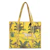Conscious Yoga Collective Women's Yellow / Orange The Ultimate Jungle Tote In Yellow