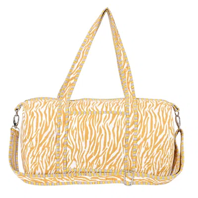 Conscious Yoga Collective Women's Yellow / Orange / White The Zebra Cotton Weekender