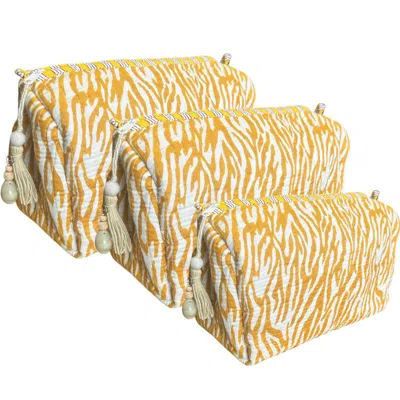 Conscious Yoga Collective Yellow The Zebra Travel Set