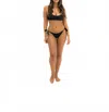 Conscious Zoe Bikini Top In Black In Black