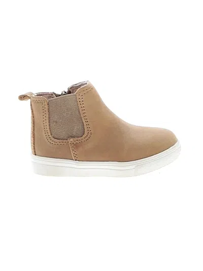 Pre-owned Consciously Baby Kids' Boots In Tan