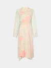 Considered Objects Irregular Hand-stitched Silk Robe Size: L