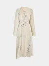 Considered Objects Irregular Hand-stitched Silk Robe Size: L