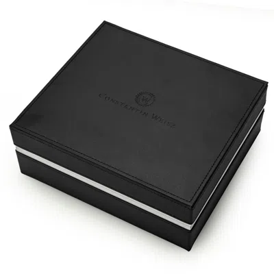 Constantin Weisz 6-slot Vegan Leather Collector's Watch Box In Black