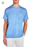Construct Chambray T-shirt In Blue