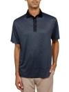 Construct Con.struct Dot Print Performance Golf Polo In Black/white