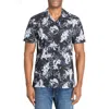 Construct Floral Print Short Sleeve Shirt