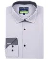 Construct Men's Slim-fit Performance Dress Shirt In Gray