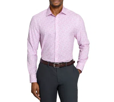 Construct Men's Slim-fit Performance Stretch Comfort Dress Shirt In Multi